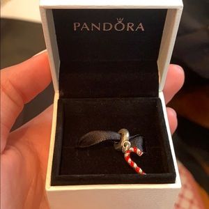 Pandora candy cane charm